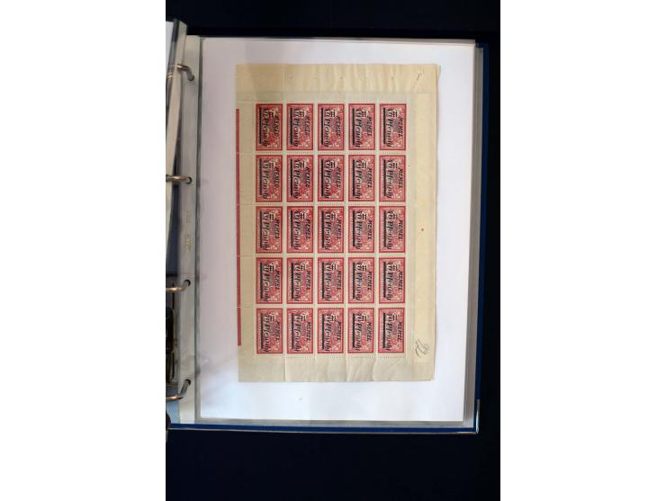 1828/1923, schöne und umfangreiche Sammlung in 7 Alben, dabei ab Vorphila über Preußen und Deutsches Reich mit gutem Brustchi