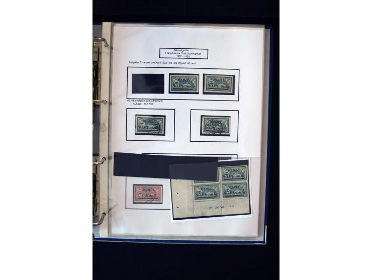 1828/1923, schöne und umfangreiche Sammlung in 7 Alben, dabei ab Vorphila über Preußen und Deutsches Reich mit gutem Brustchi