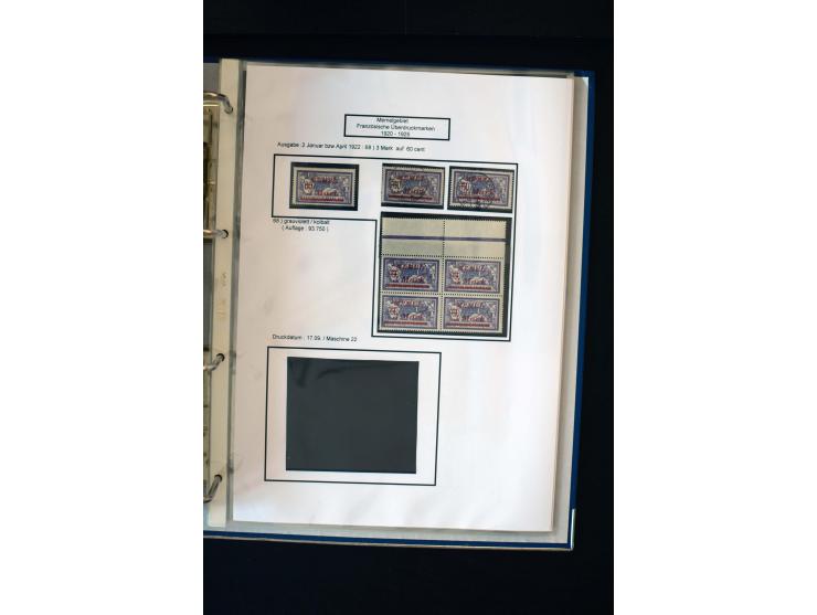 1828/1923, schöne und umfangreiche Sammlung in 7 Alben, dabei ab Vorphila über Preußen und Deutsches Reich mit gutem Brustchi