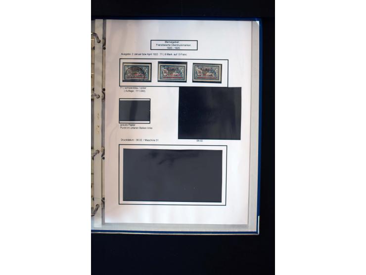 1828/1923, schöne und umfangreiche Sammlung in 7 Alben, dabei ab Vorphila über Preußen und Deutsches Reich mit gutem Brustchi