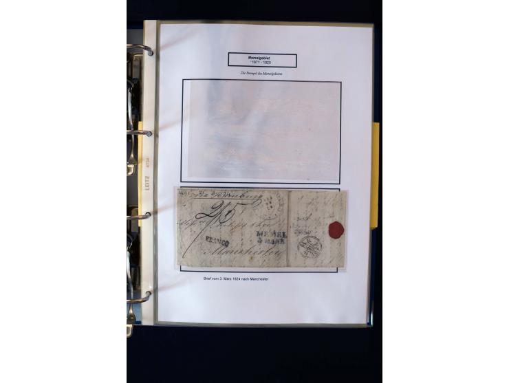 1828/1923, schöne und umfangreiche Sammlung in 7 Alben, dabei ab Vorphila über Preußen und Deutsches Reich mit gutem Brustchi