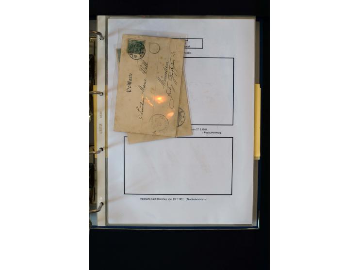 1828/1923, schöne und umfangreiche Sammlung in 7 Alben, dabei ab Vorphila über Preußen und Deutsches Reich mit gutem Brustchi