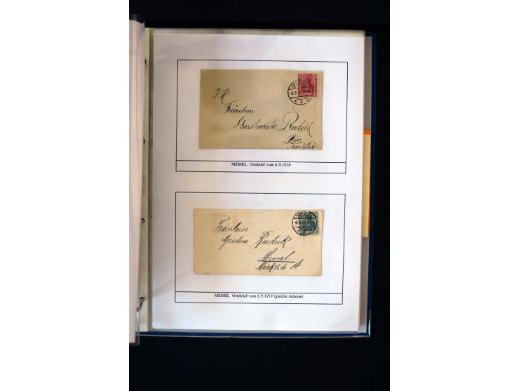 1828/1923, schöne und umfangreiche Sammlung in 7 Alben, dabei ab Vorphila über Preußen und Deutsches Reich mit gutem Brustchi
