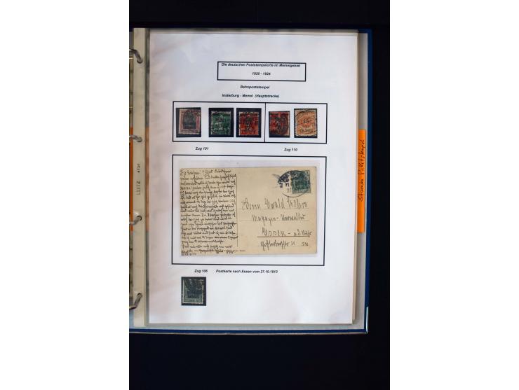 1828/1923, schöne und umfangreiche Sammlung in 7 Alben, dabei ab Vorphila über Preußen und Deutsches Reich mit gutem Brustchi