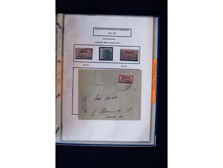 1828/1923, schöne und umfangreiche Sammlung in 7 Alben, dabei ab Vorphila über Preußen und Deutsches Reich mit gutem Brustchi