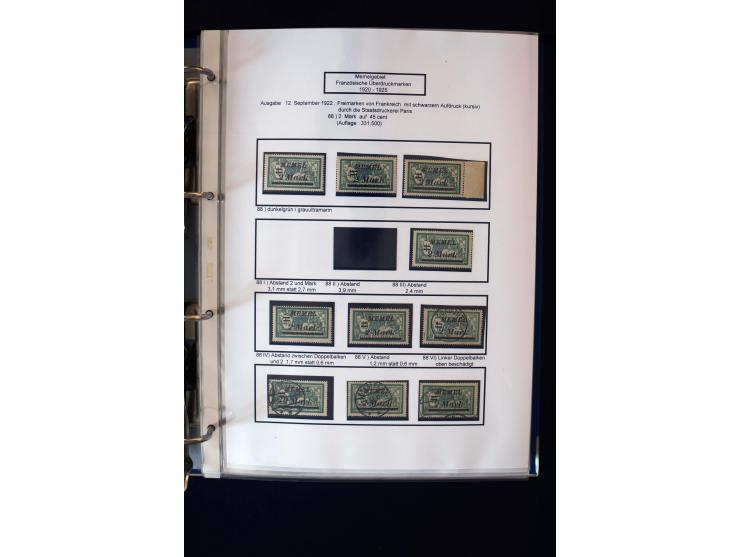 1828/1923, schöne und umfangreiche Sammlung in 7 Alben, dabei ab Vorphila über Preußen und Deutsches Reich mit gutem Brustchi
