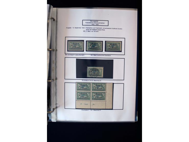 1828/1923, schöne und umfangreiche Sammlung in 7 Alben, dabei ab Vorphila über Preußen und Deutsches Reich mit gutem Brustchi