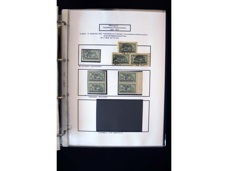 1828/1923, schöne und umfangreiche Sammlung in 7 Alben, dabei ab Vorphila über Preußen und Deutsches Reich mit gutem Brustchi