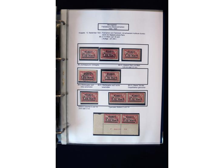1828/1923, schöne und umfangreiche Sammlung in 7 Alben, dabei ab Vorphila über Preußen und Deutsches Reich mit gutem Brustchi