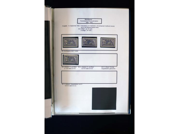 1828/1923, schöne und umfangreiche Sammlung in 7 Alben, dabei ab Vorphila über Preußen und Deutsches Reich mit gutem Brustchi