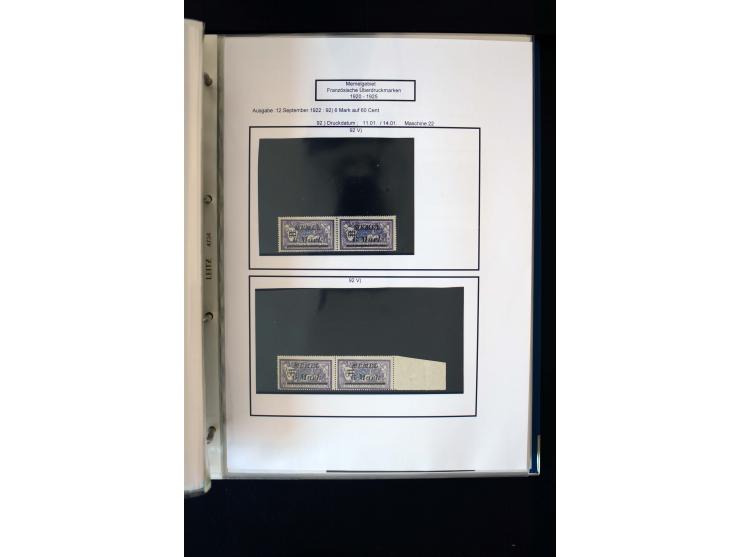 1828/1923, schöne und umfangreiche Sammlung in 7 Alben, dabei ab Vorphila über Preußen und Deutsches Reich mit gutem Brustchi