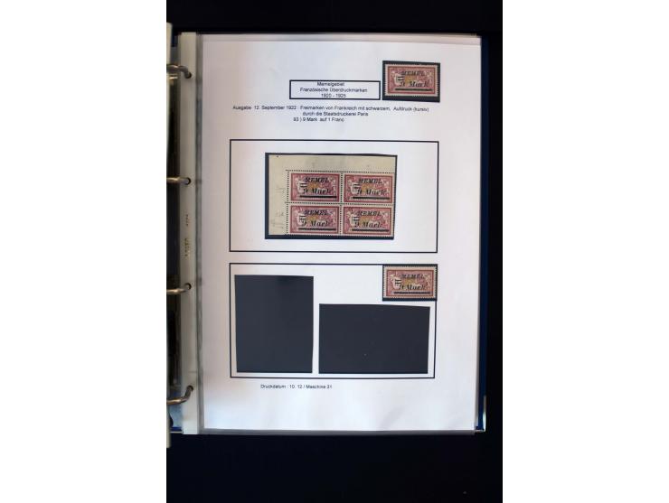 1828/1923, schöne und umfangreiche Sammlung in 7 Alben, dabei ab Vorphila über Preußen und Deutsches Reich mit gutem Brustchi
