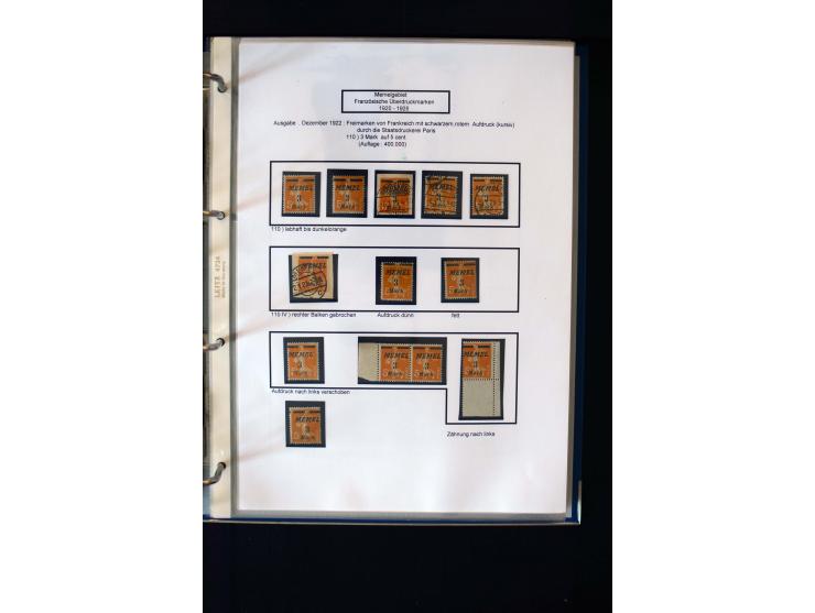 1828/1923, schöne und umfangreiche Sammlung in 7 Alben, dabei ab Vorphila über Preußen und Deutsches Reich mit gutem Brustchi