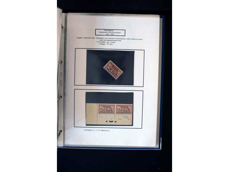 1828/1923, schöne und umfangreiche Sammlung in 7 Alben, dabei ab Vorphila über Preußen und Deutsches Reich mit gutem Brustchi