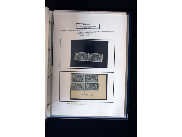 1828/1923, schöne und umfangreiche Sammlung in 7 Alben, dabei ab Vorphila über Preußen und Deutsches Reich mit gutem Brustchi