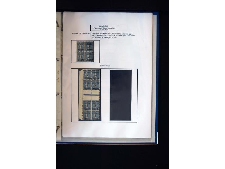 1828/1923, schöne und umfangreiche Sammlung in 7 Alben, dabei ab Vorphila über Preußen und Deutsches Reich mit gutem Brustchi