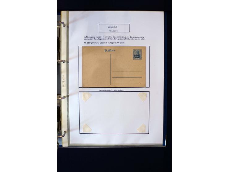 1828/1923, schöne und umfangreiche Sammlung in 7 Alben, dabei ab Vorphila über Preußen und Deutsches Reich mit gutem Brustchi