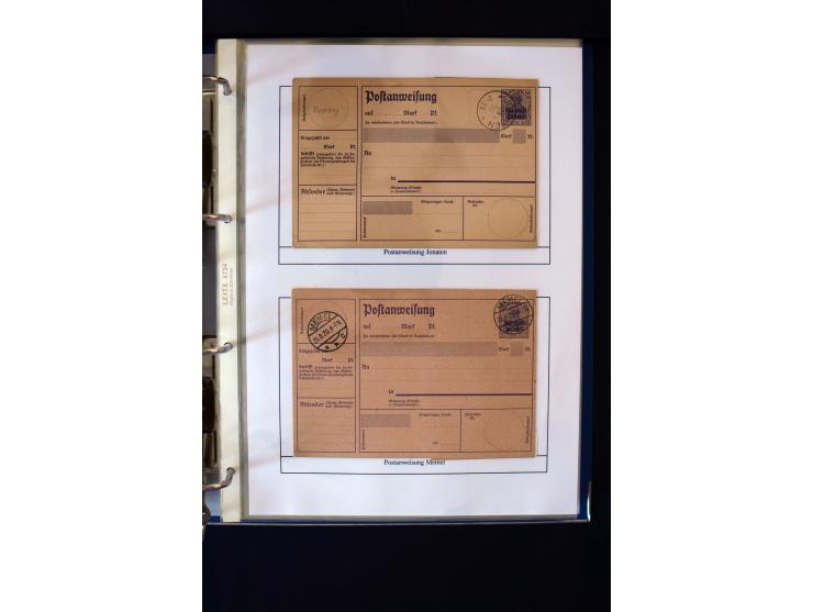 1828/1923, schöne und umfangreiche Sammlung in 7 Alben, dabei ab Vorphila über Preußen und Deutsches Reich mit gutem Brustchi