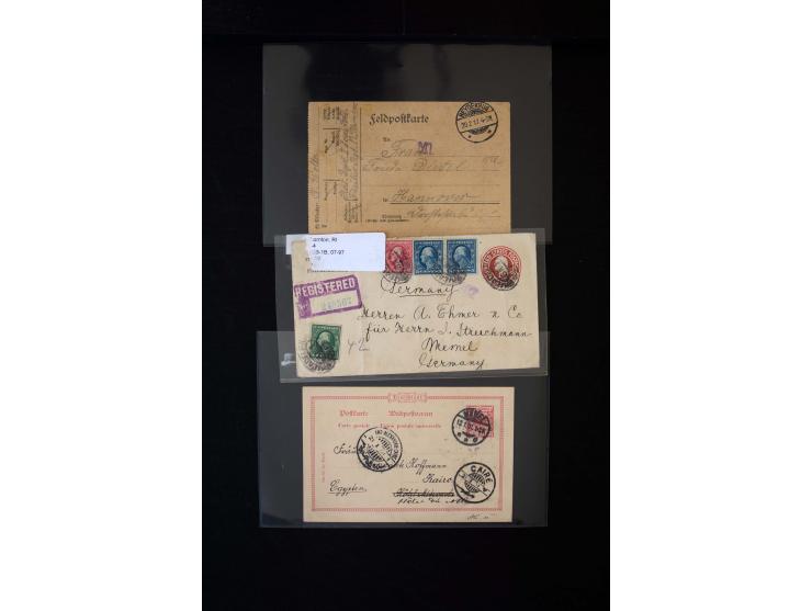 1828/1923, schöne und umfangreiche Sammlung in 7 Alben, dabei ab Vorphila über Preußen und Deutsches Reich mit gutem Brustchi
