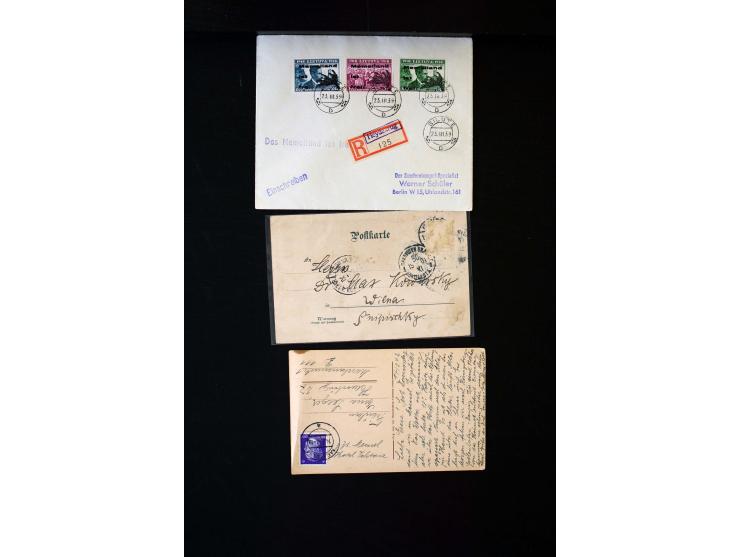 1828/1923, schöne und umfangreiche Sammlung in 7 Alben, dabei ab Vorphila über Preußen und Deutsches Reich mit gutem Brustchi