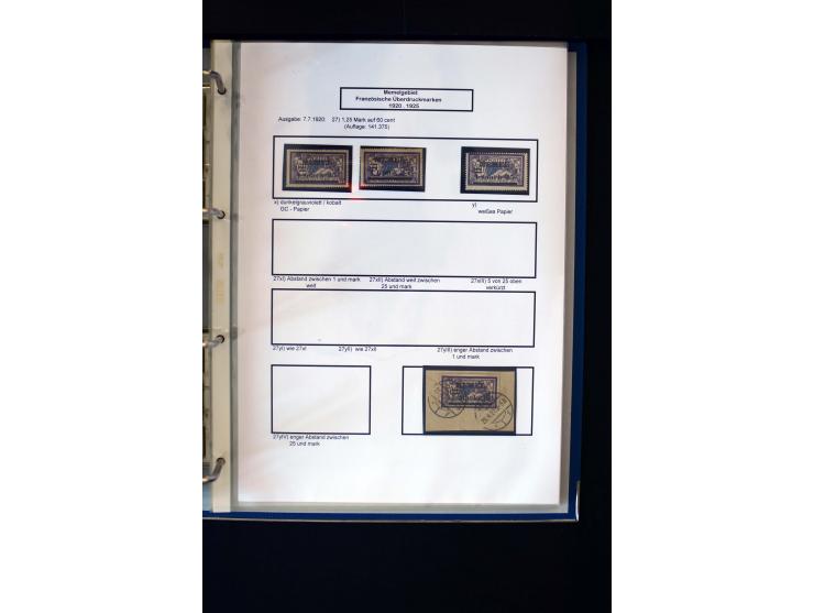 1828/1923, schöne und umfangreiche Sammlung in 7 Alben, dabei ab Vorphila über Preußen und Deutsches Reich mit gutem Brustchi