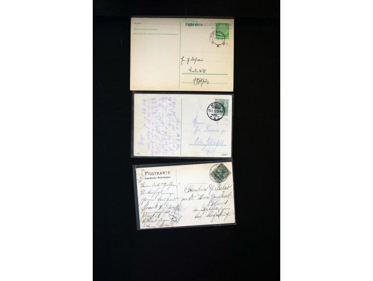 1828/1923, schöne und umfangreiche Sammlung in 7 Alben, dabei ab Vorphila über Preußen und Deutsches Reich mit gutem Brustchi