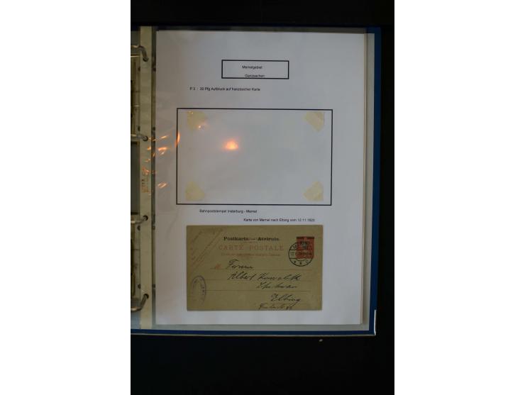 1828/1923, schöne und umfangreiche Sammlung in 7 Alben, dabei ab Vorphila über Preußen und Deutsches Reich mit gutem Brustchi