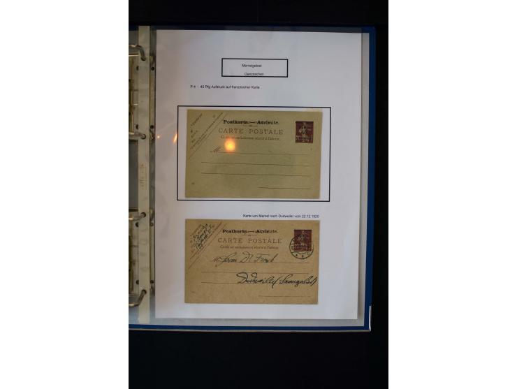 1828/1923, schöne und umfangreiche Sammlung in 7 Alben, dabei ab Vorphila über Preußen und Deutsches Reich mit gutem Brustchi