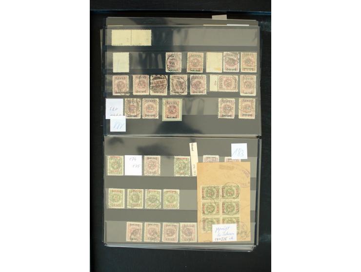 1920/39, sehr gute, fast ausschließlich gestempelte Partie mit vielen guten Werten dabei u.a. 1c(2), 13(9), 31IyPFIa, 33(3), 
