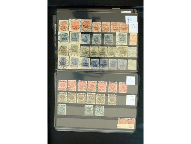 1920/39, sehr gute, fast ausschließlich gestempelte Partie mit vielen guten Werten dabei u.a. 1c(2), 13(9), 31IyPFIa, 33(3), 