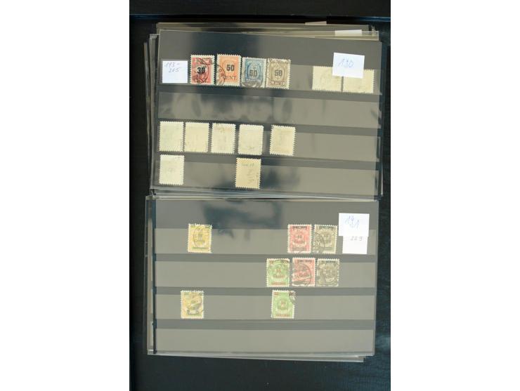 1920/39, sehr gute, fast ausschließlich gestempelte Partie mit vielen guten Werten dabei u.a. 1c(2), 13(9), 31IyPFIa, 33(3), 