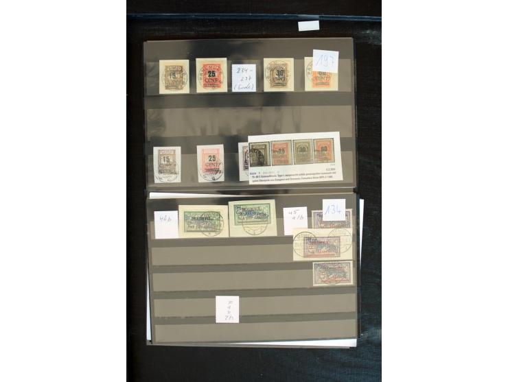 1920/39, sehr gute, fast ausschließlich gestempelte Partie mit vielen guten Werten dabei u.a. 1c(2), 13(9), 31IyPFIa, 33(3), 
