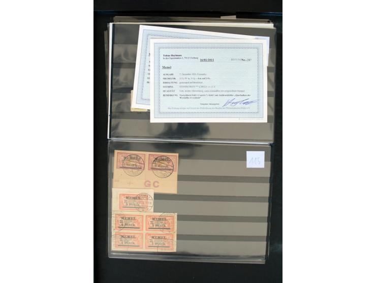 1920/39, sehr gute, fast ausschließlich gestempelte Partie mit vielen guten Werten dabei u.a. 1c(2), 13(9), 31IyPFIa, 33(3), 