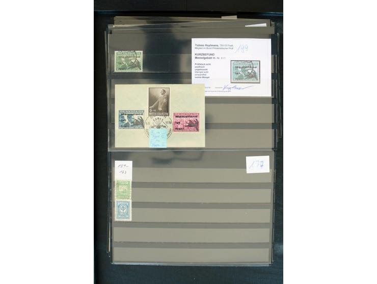 1920/39, sehr gute, fast ausschließlich gestempelte Partie mit vielen guten Werten dabei u.a. 1c(2), 13(9), 31IyPFIa, 33(3), 