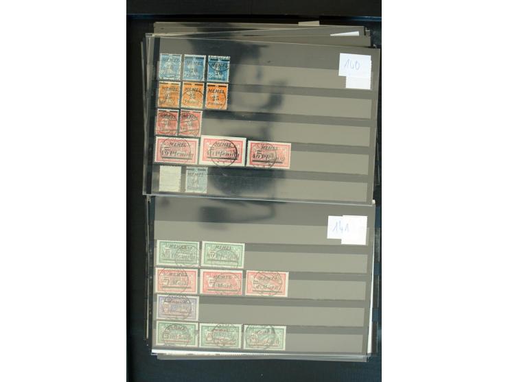 1920/39, sehr gute, fast ausschließlich gestempelte Partie mit vielen guten Werten dabei u.a. 1c(2), 13(9), 31IyPFIa, 33(3), 