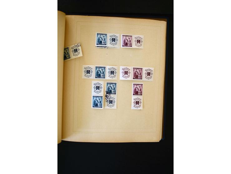 1939/45, postfrische, ungebrauchte und etwas gestempelte Sammlung mit u.a. Kotor Mi.-Nr. 1-6 (Befund Brunel), Laibach kpl., M