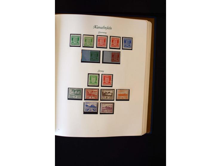1939/45, postfrische, ungebrauchte und etwas gestempelte Sammlung mit u.a. Kotor Mi.-Nr. 1-6 (Befund Brunel), Laibach kpl., M