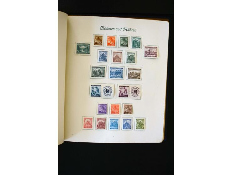 1939/45, postfrische, ungebrauchte und etwas gestempelte Sammlung mit u.a. Kotor Mi.-Nr. 1-6 (Befund Brunel), Laibach kpl., M
