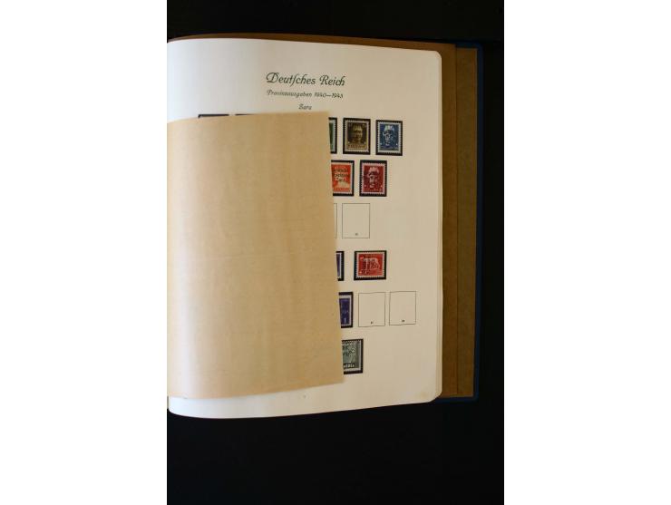 1939/45, postfrische, ungebrauchte und etwas gestempelte Sammlung mit u.a. Kotor Mi.-Nr. 1-6 (Befund Brunel), Laibach kpl., M