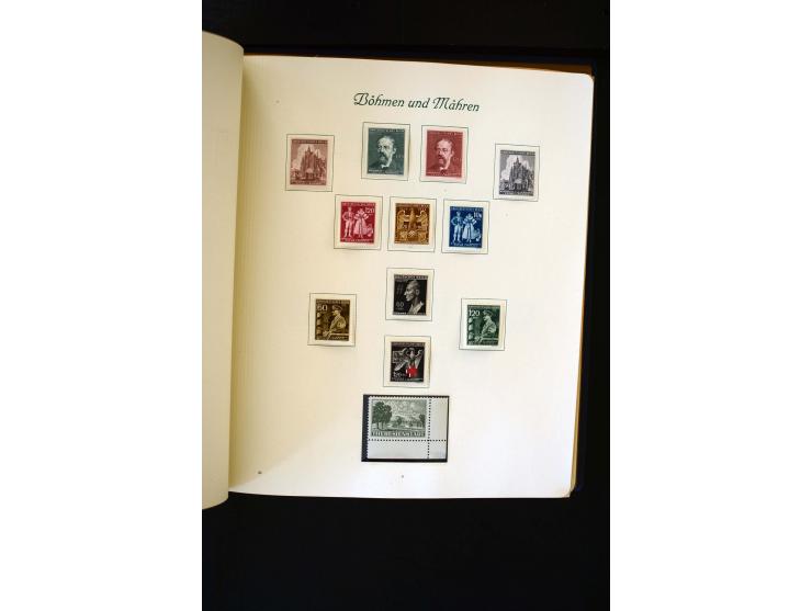 1939/45, postfrische, ungebrauchte und etwas gestempelte Sammlung mit u.a. Kotor Mi.-Nr. 1-6 (Befund Brunel), Laibach kpl., M