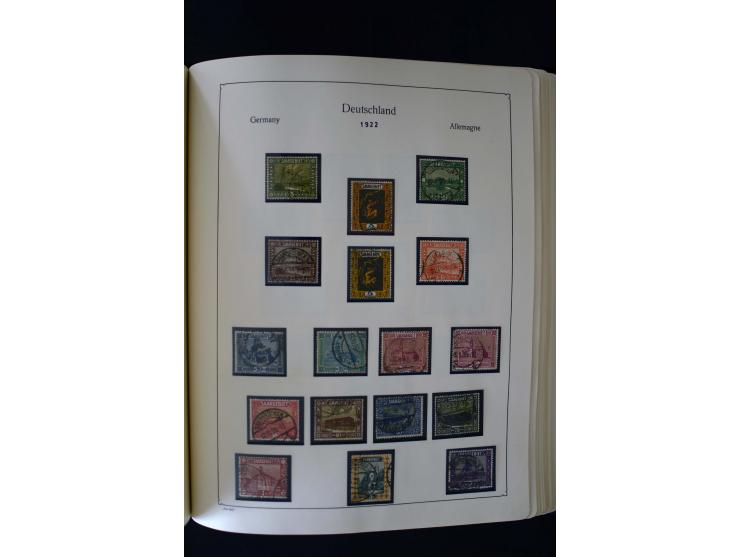 1849/2000, umfangreiche ungebrauchte/postfrische und gestempelte Sammlung ab Altdeutschland über Deutsches Reich mit gutem Br