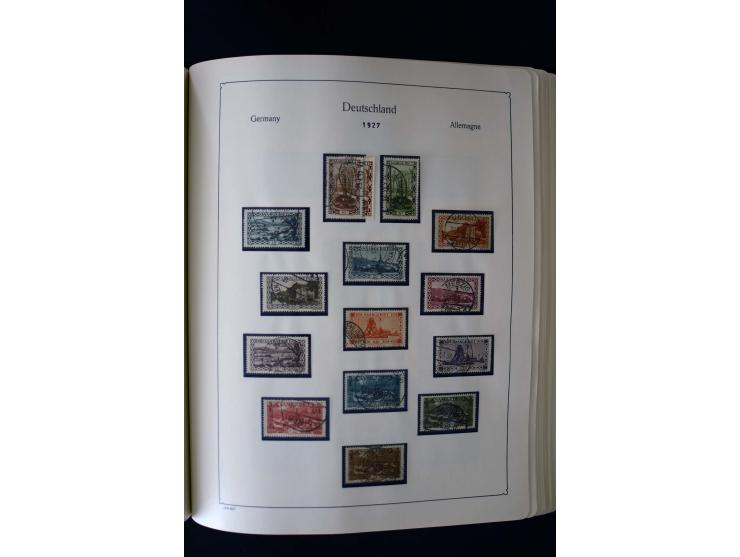 1849/2000, umfangreiche ungebrauchte/postfrische und gestempelte Sammlung ab Altdeutschland über Deutsches Reich mit gutem Br