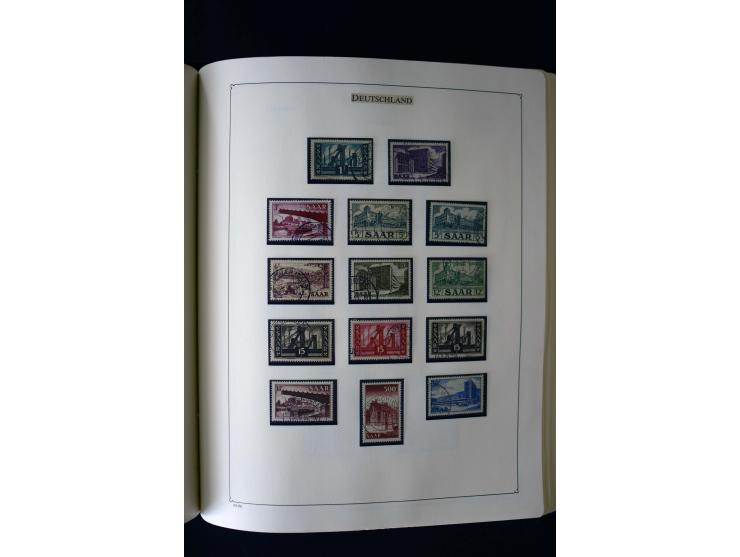 1849/2000, umfangreiche ungebrauchte/postfrische und gestempelte Sammlung ab Altdeutschland über Deutsches Reich mit gutem Br