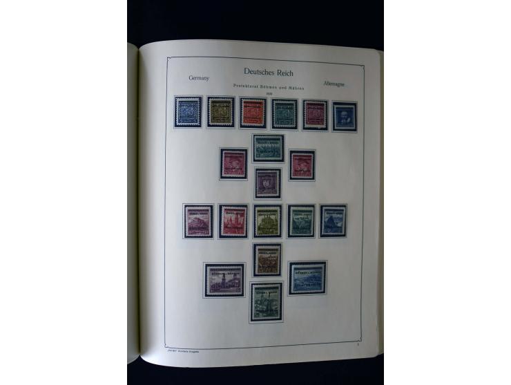 1849/2000, umfangreiche ungebrauchte/postfrische und gestempelte Sammlung ab Altdeutschland über Deutsches Reich mit gutem Br