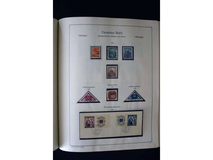 1849/2000, umfangreiche ungebrauchte/postfrische und gestempelte Sammlung ab Altdeutschland über Deutsches Reich mit gutem Br