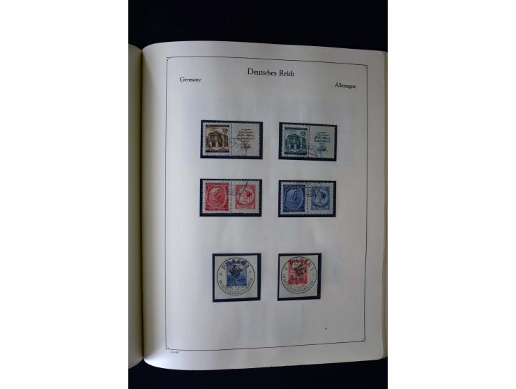 1849/2000, umfangreiche ungebrauchte/postfrische und gestempelte Sammlung ab Altdeutschland über Deutsches Reich mit gutem Br