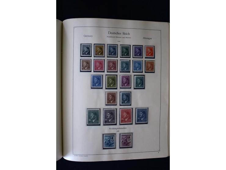 1849/2000, umfangreiche ungebrauchte/postfrische und gestempelte Sammlung ab Altdeutschland über Deutsches Reich mit gutem Br