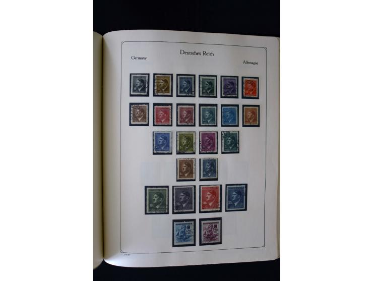 1849/2000, umfangreiche ungebrauchte/postfrische und gestempelte Sammlung ab Altdeutschland über Deutsches Reich mit gutem Br