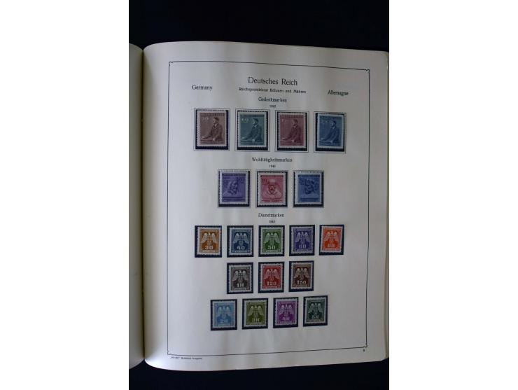 1849/2000, umfangreiche ungebrauchte/postfrische und gestempelte Sammlung ab Altdeutschland über Deutsches Reich mit gutem Br