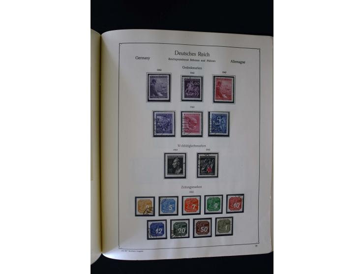 1849/2000, umfangreiche ungebrauchte/postfrische und gestempelte Sammlung ab Altdeutschland über Deutsches Reich mit gutem Br